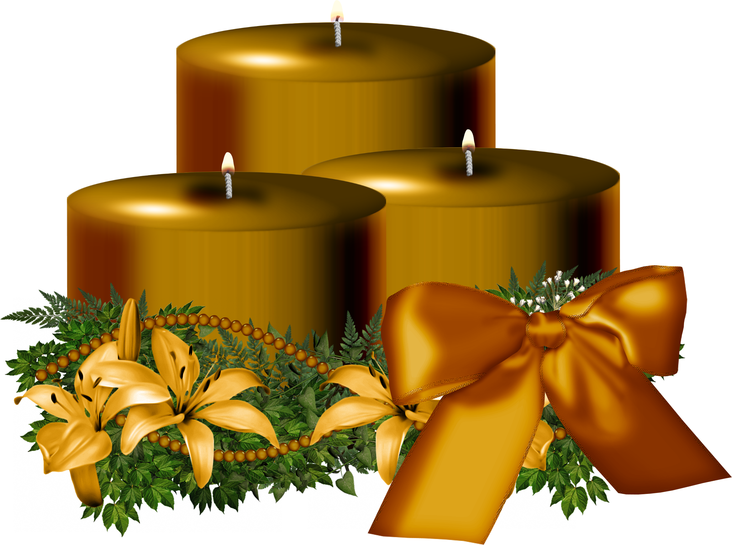 Candles PNG HD Quality