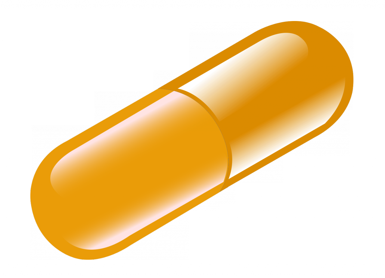 Capsule Pills Transparent Background