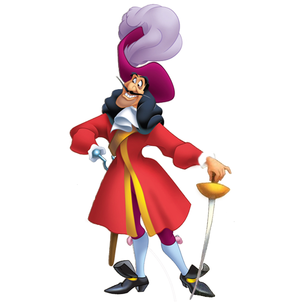Captain Hook Pirate Free PNG