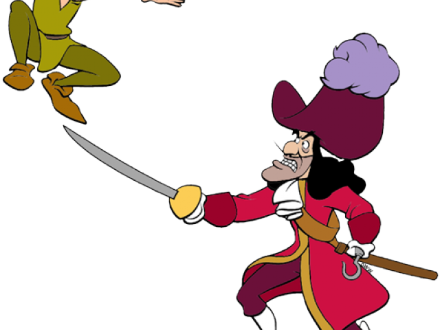 Captain Hook Pirate Transparent Background