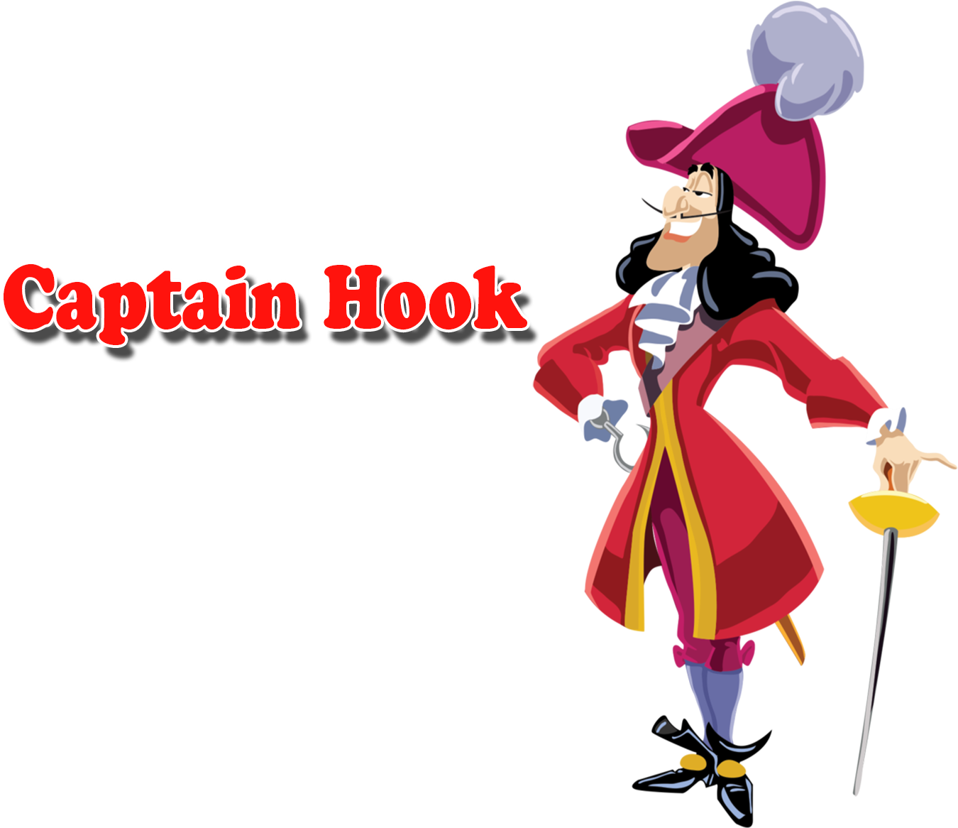 Captain Hook Pirate Transparent PNG