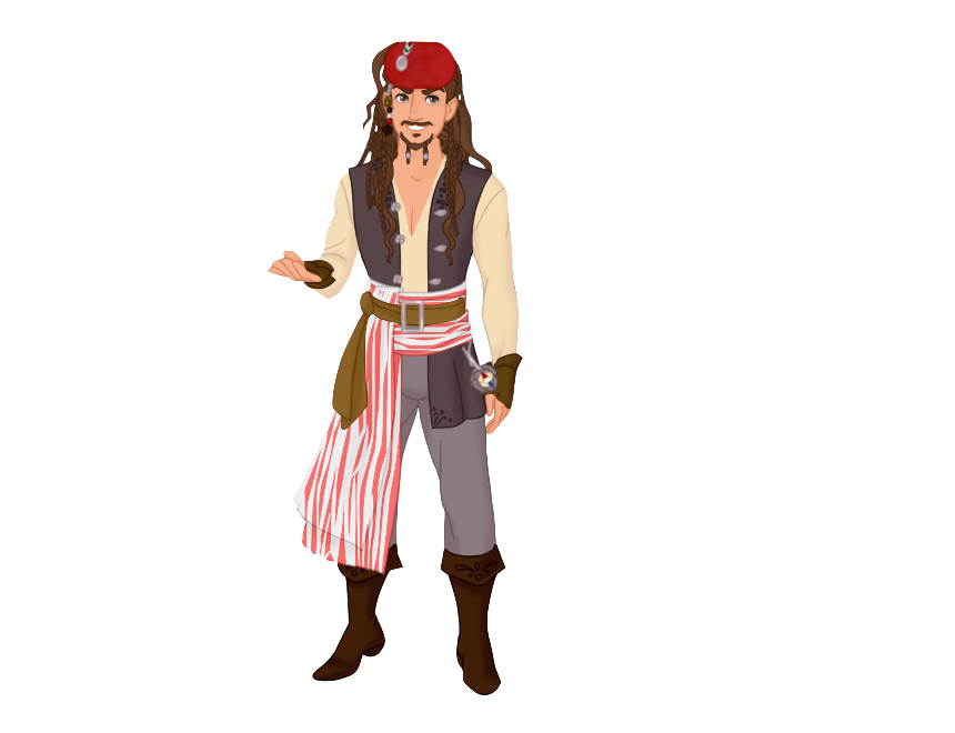 Captain Jack Sparrow Free PNG