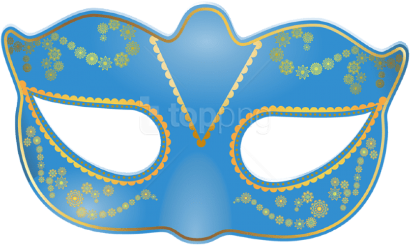 Carnival Face Mask Background PNG Image