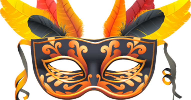 Carnival Face Mask PNG Clipart Background