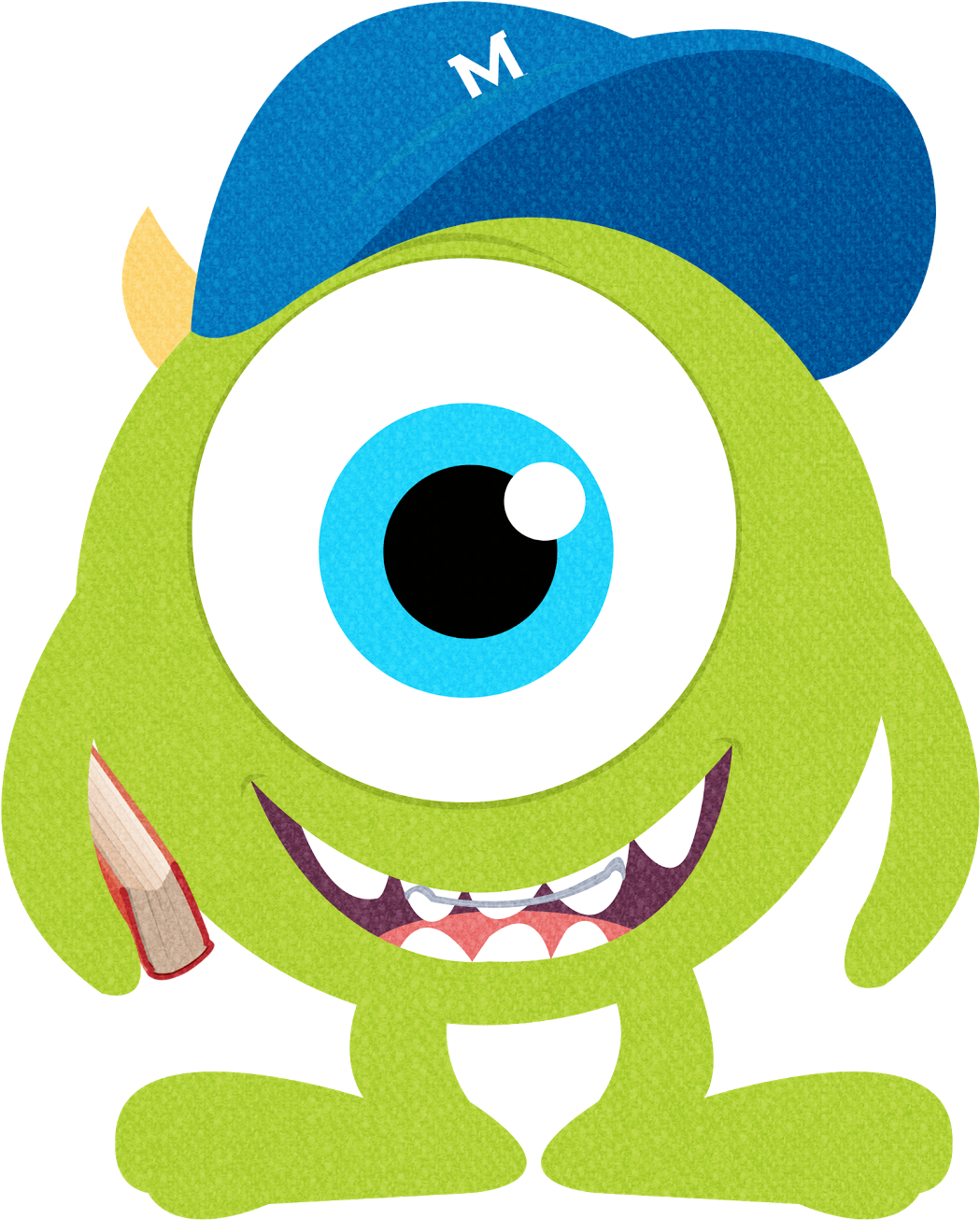 Cartoon Monster PNG Clipart Background