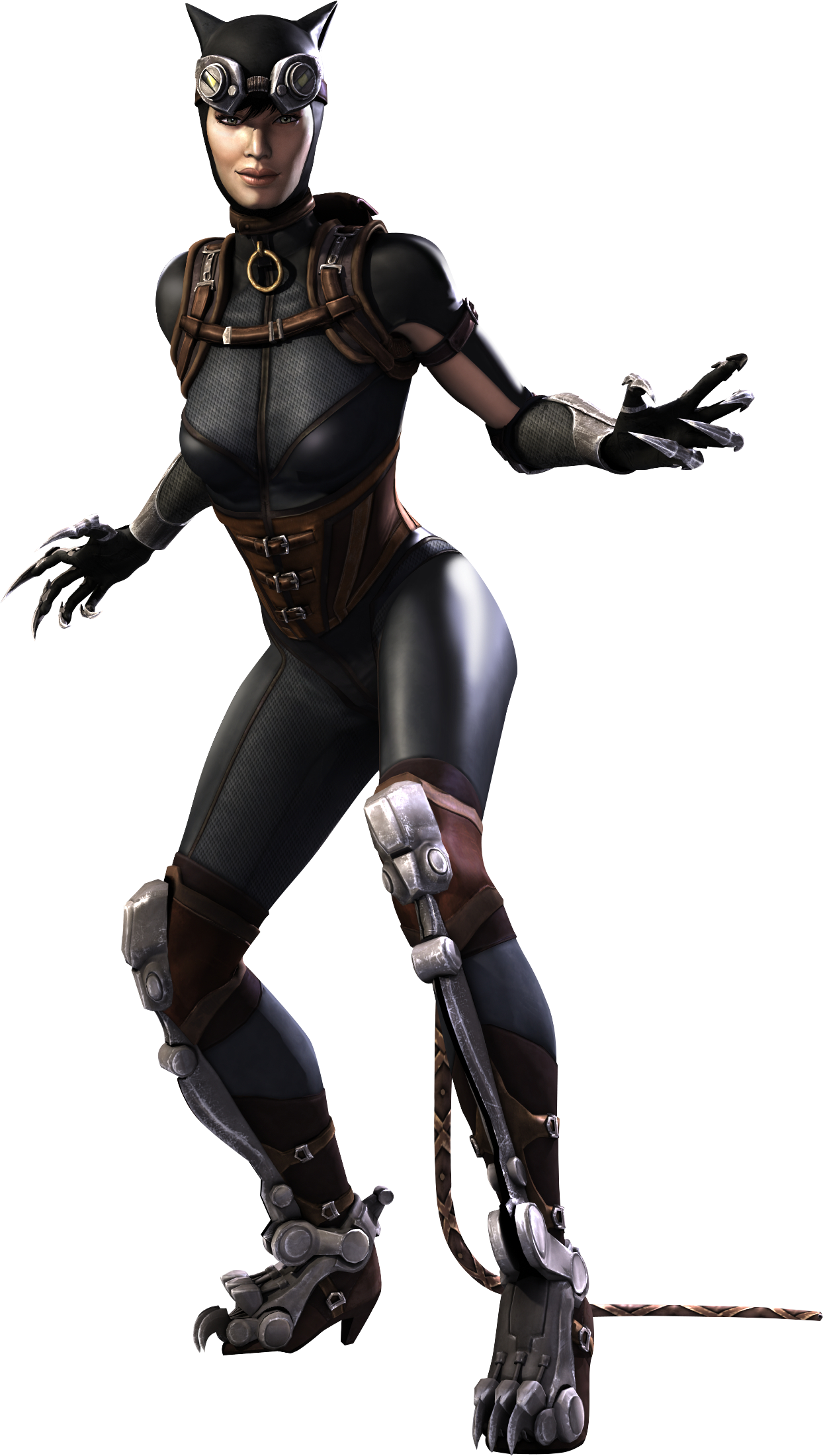 Catwoman Injustice PNG Clipart Background