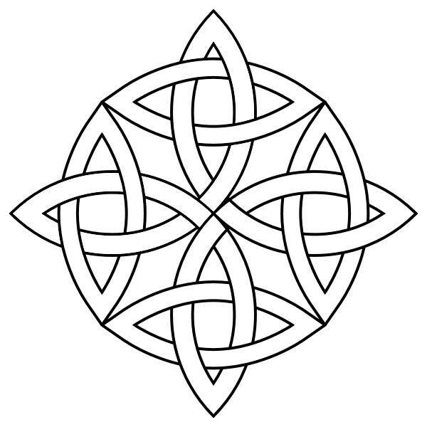 Celtic Art Ornament Transparent File