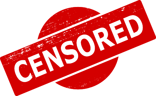 Censored Stamp Transparent Images