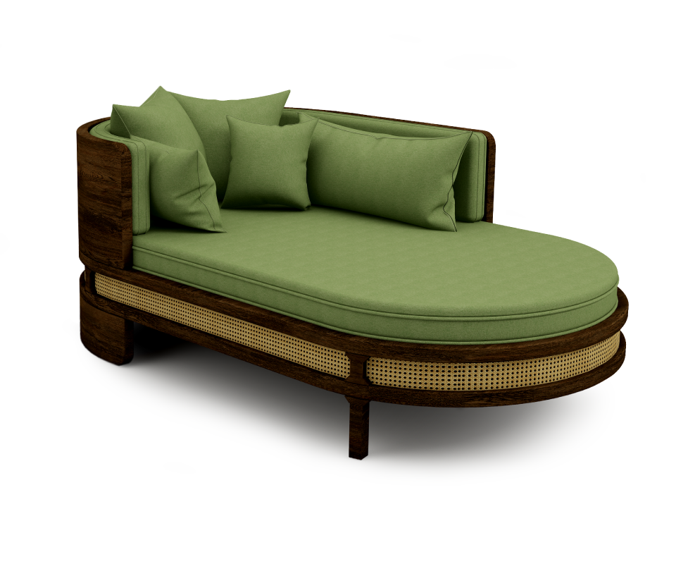 Chaise Longue Sofa Background PNG Image