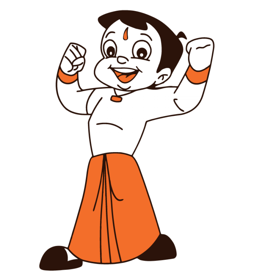 Chhota Bheem Fighting PNG Clipart Background