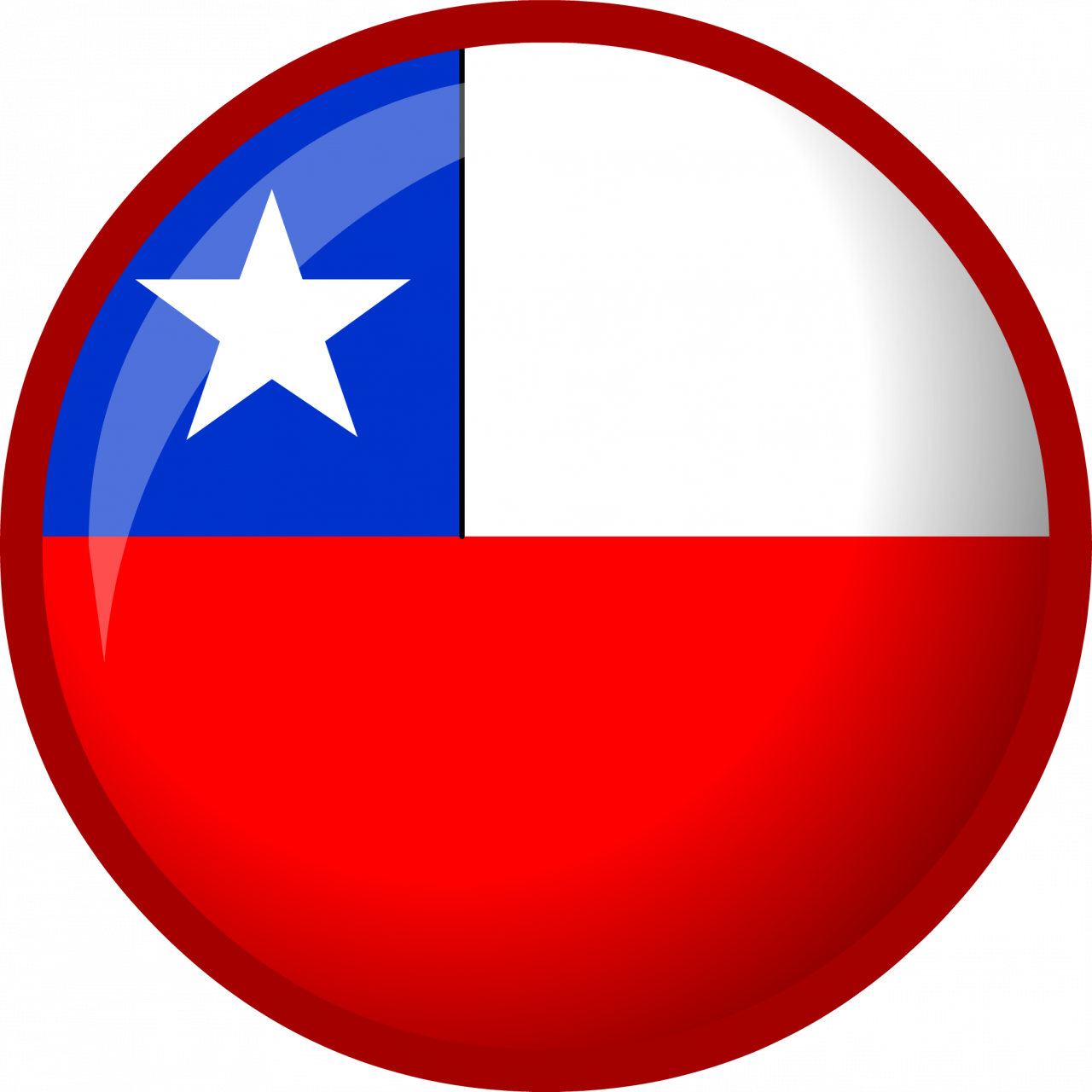 Chile Flag PNG HD Quality