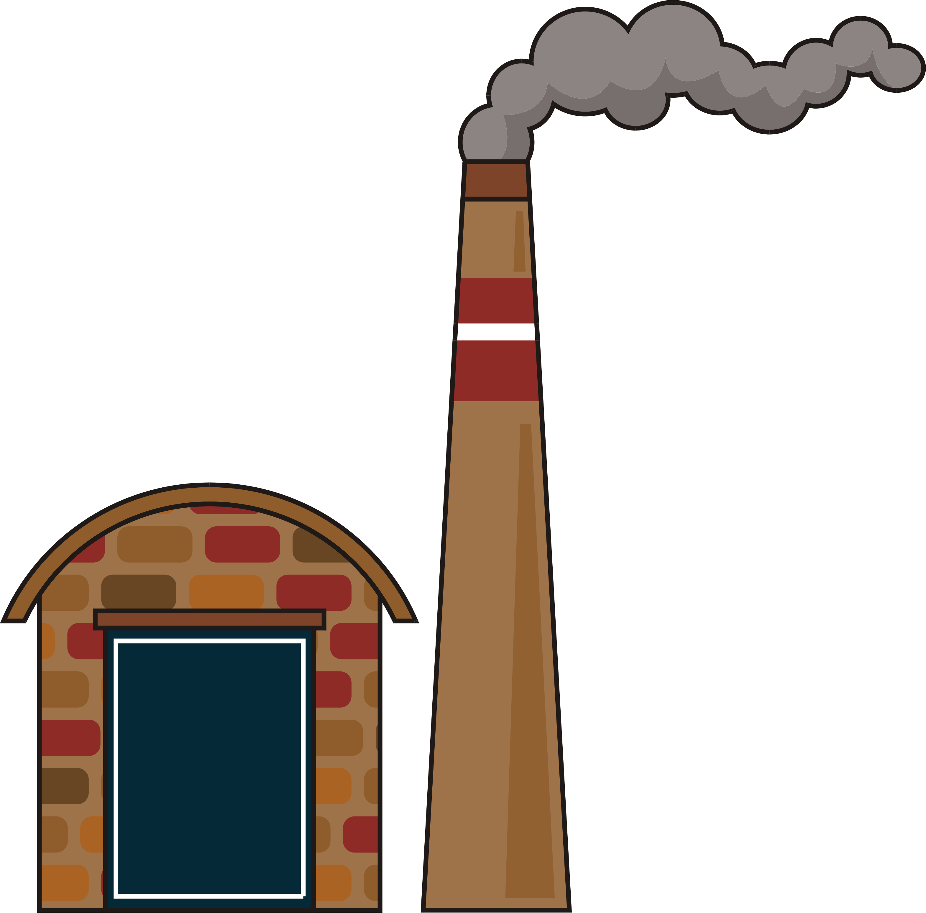 Chimney Smoke PNG Clipart Background