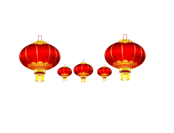 Chinese New Year Celebration PNG Clipart Background