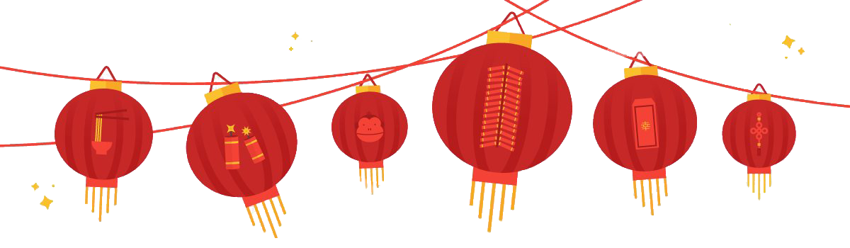 Chinese New Year Celebration Transparent Background