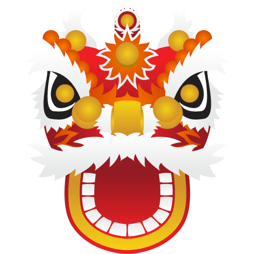 Chinese New Year Logo Background PNG Image
