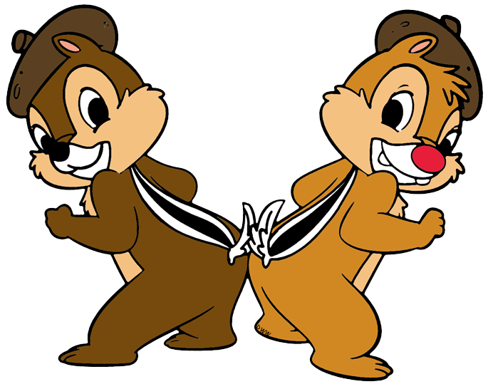 Chip And Dale Background PNG Image