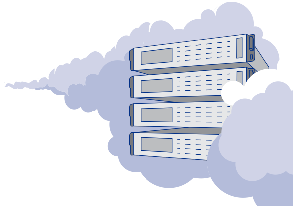 Cloud Server Icon Transparent PNG
