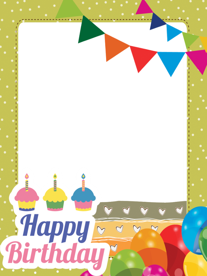 Collage Frame Fancy PNG Clipart Background