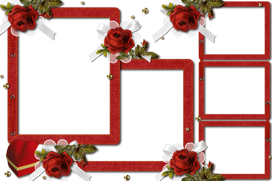 Collage Frame Fancy PNG Free File Download