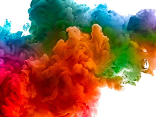 Colored Smoke Trail PNG Clipart Background