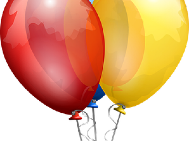 Colorful Happy Birthday Balloons Transparent Images