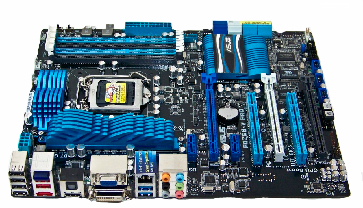 Computer Motherboard Free PNG