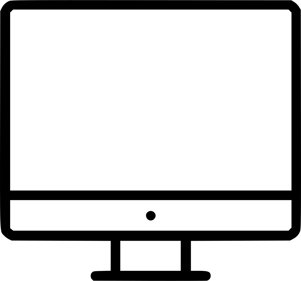 Computer Screen Icon PNG HD Quality
