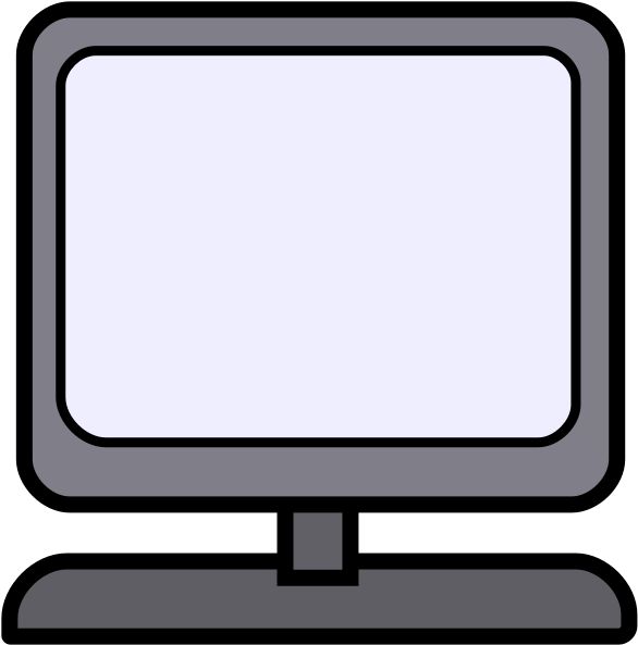 Computer Screen Logo Transparent File