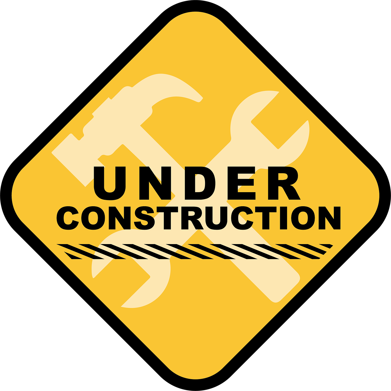 Construction Sign Icon Transparent Images