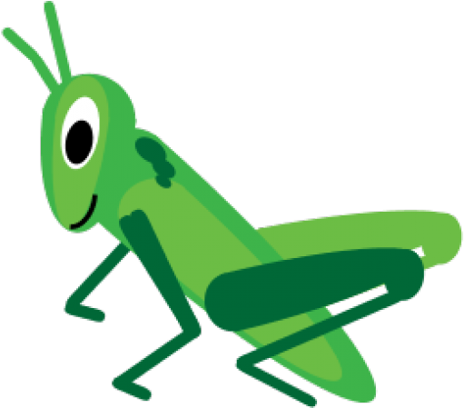 Cricket Insect Cartoon Background PNG Image | PNG Play