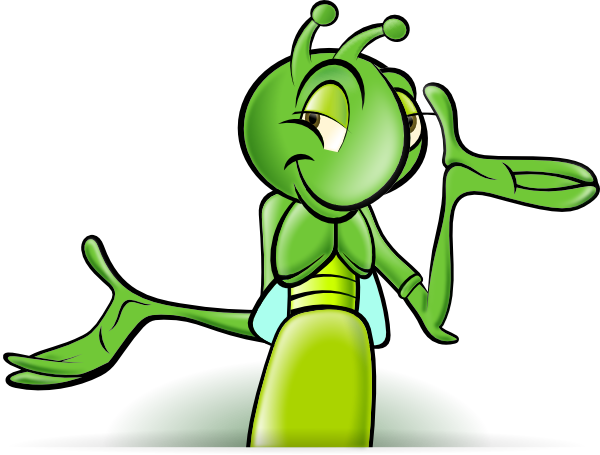 Cricket Insect Cartoon Transparent PNG