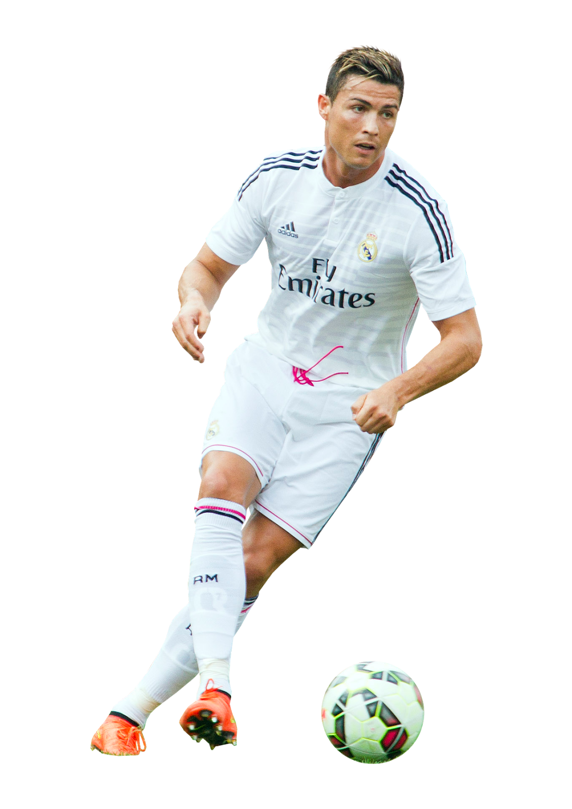 Cristiano Ronaldo Playing Background PNG Image