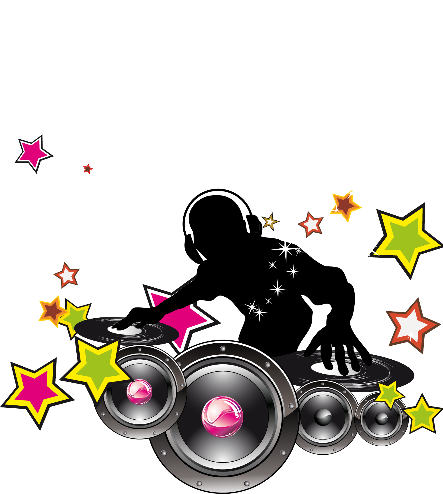 DJ Icon PNG Clipart Background
