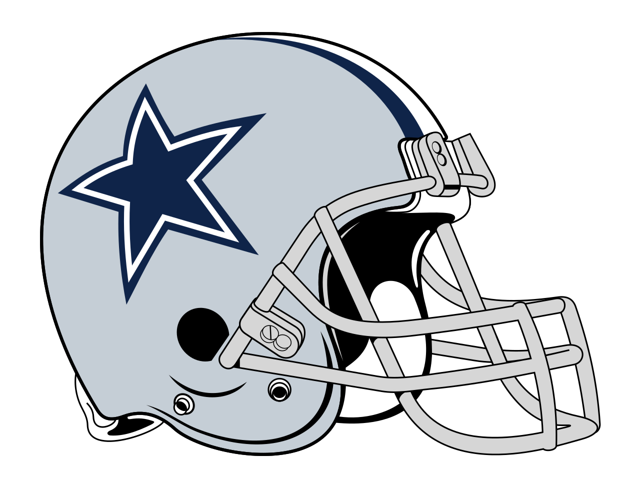 Dallas Cowboys Helmet Background PNG Image