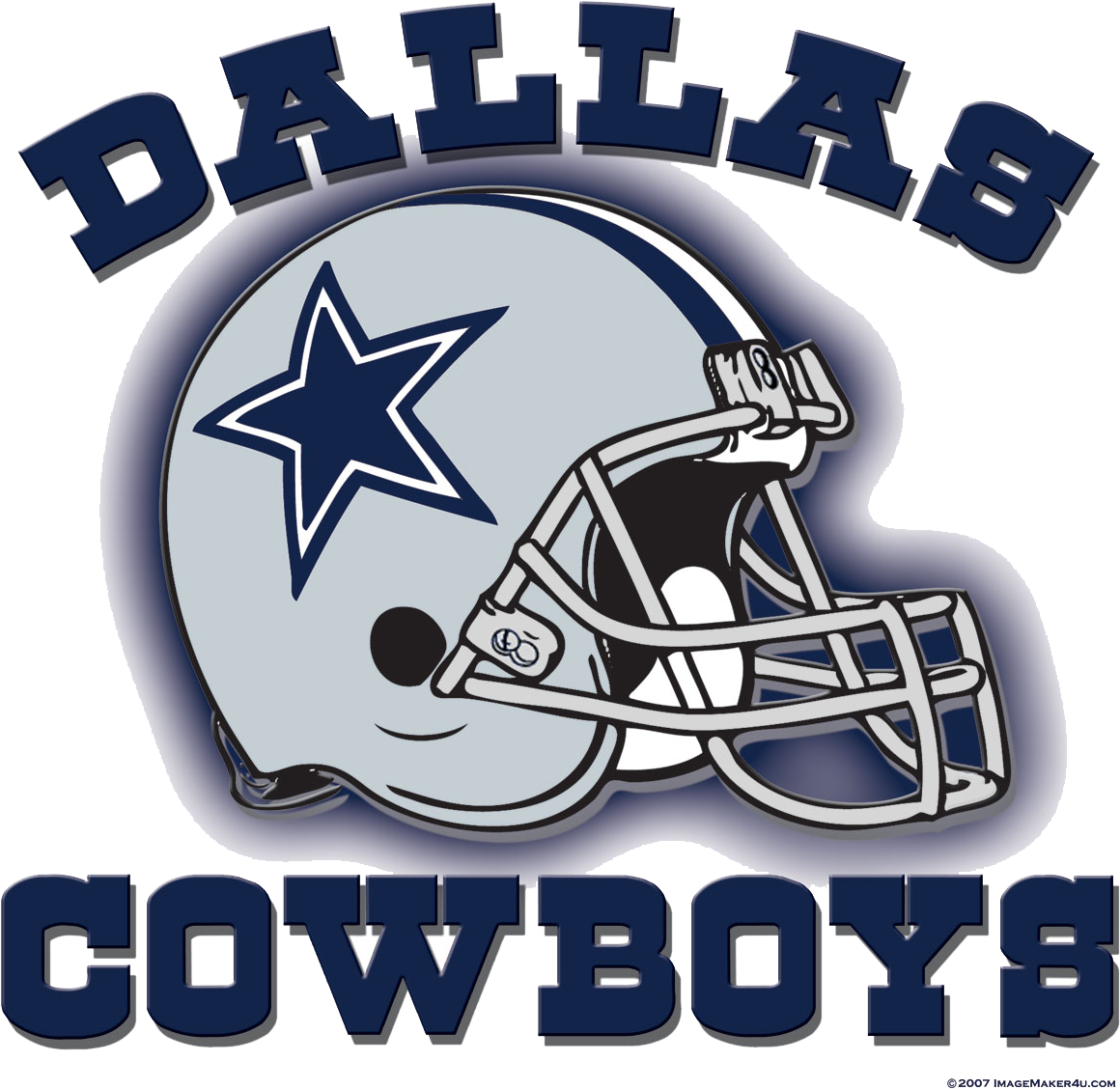 Dallas Cowboys Helmet PNG Clipart Background