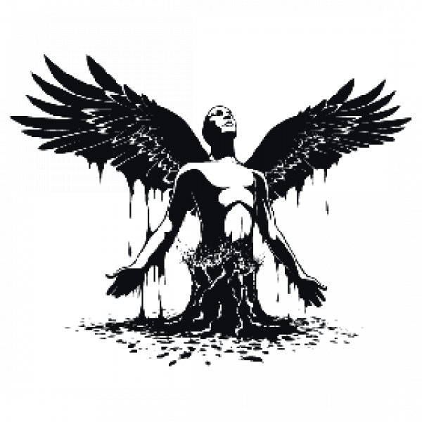 Dark Angel Background PNG Image