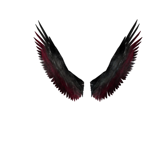 Dark Angel Wings Transparent Background