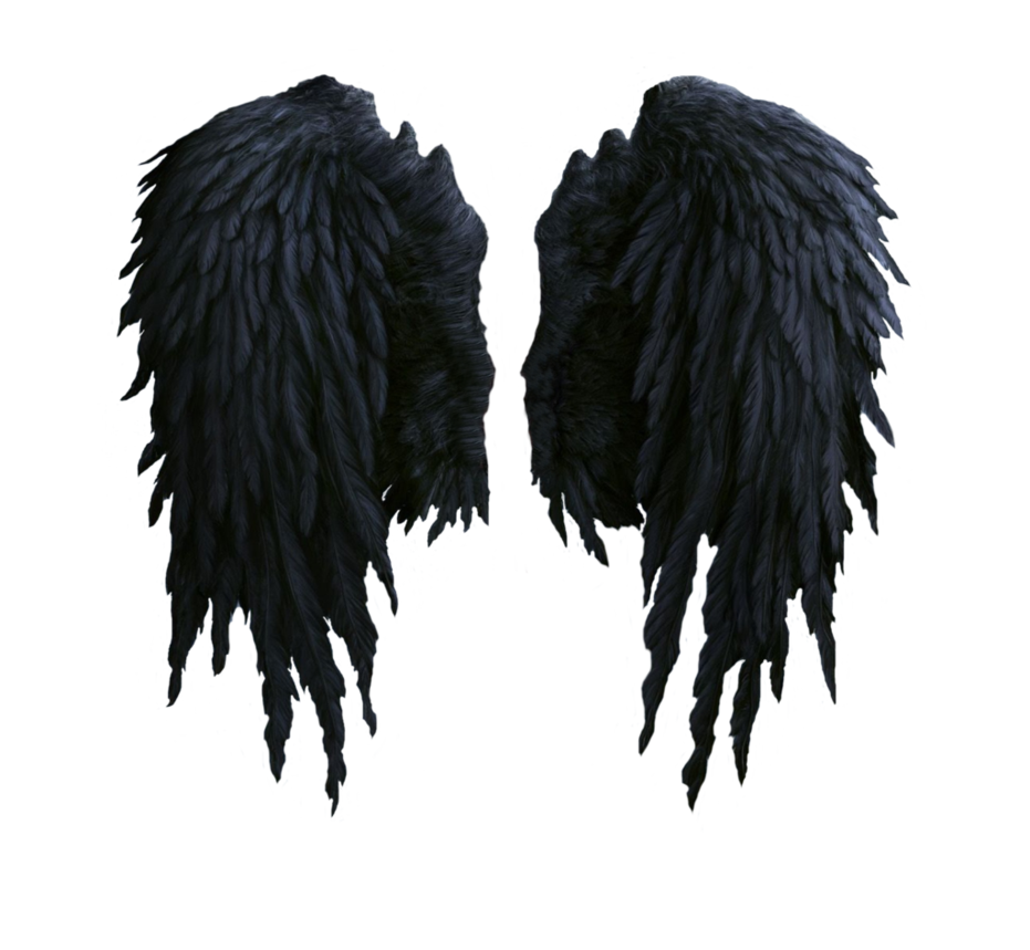Dark Angel Wings Transparent Free PNG