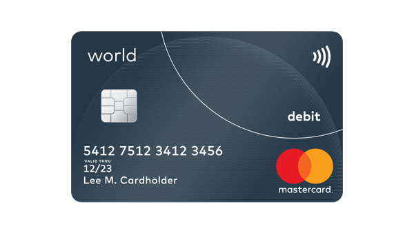 Debitkarte kein Hintergrund