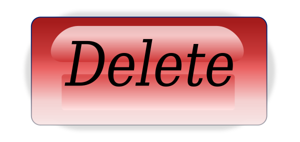 Delete Icon PNG Clipart Background