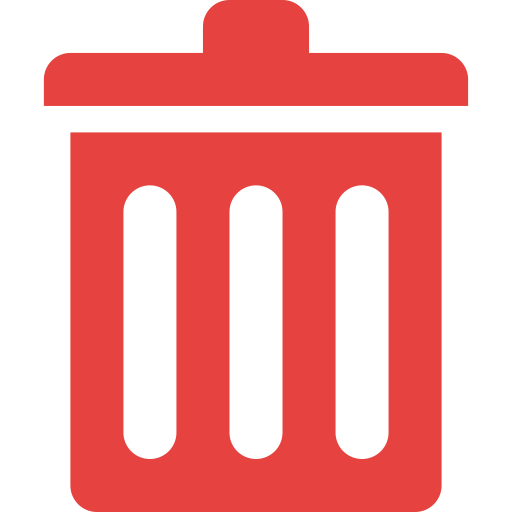 Delete Logo Transparent Background