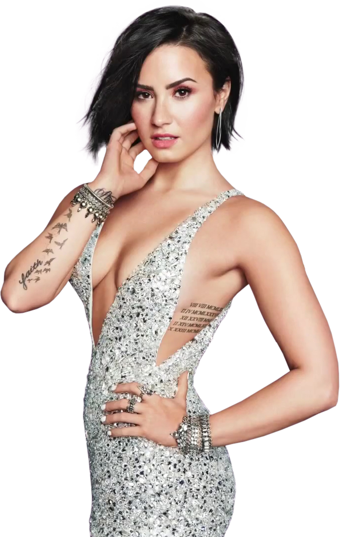 Demi Lovato Background PNG Image