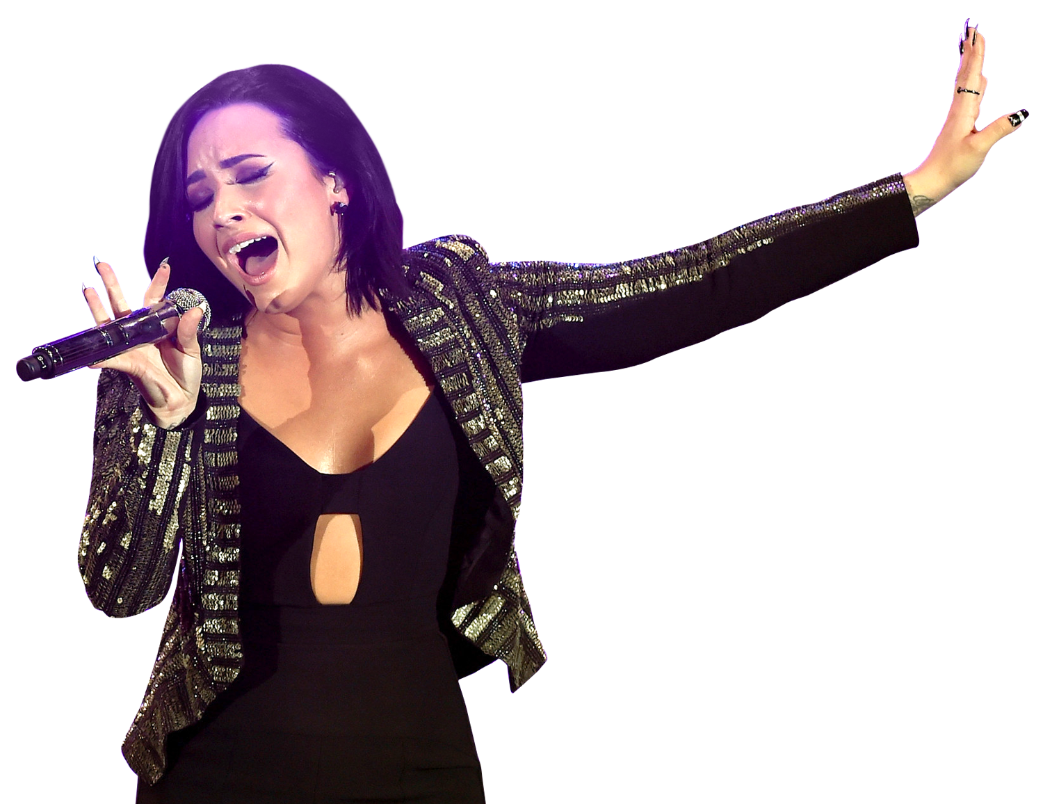 Demi Lovato Face PNG HD Quality