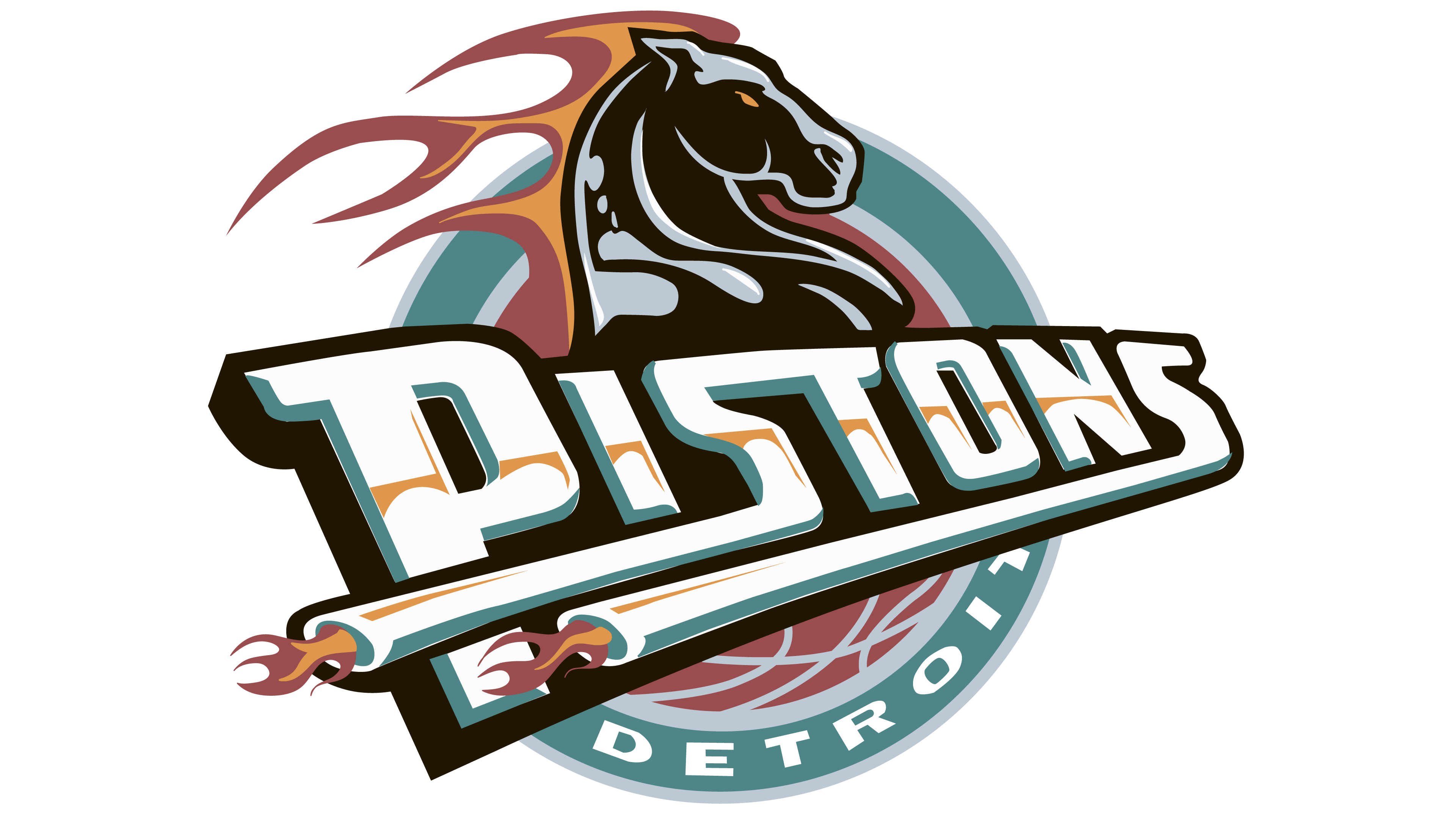 Detroit Pistons PNG Clipart Background