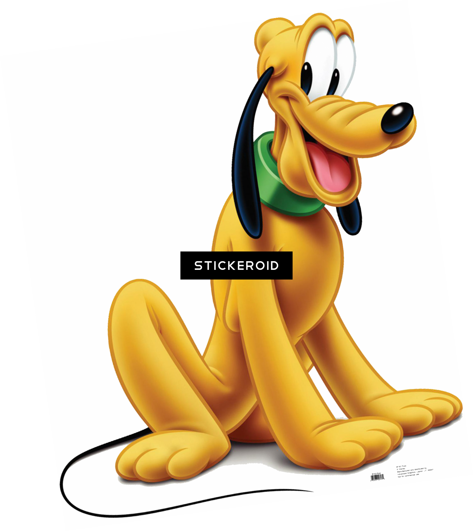 Disney Pluto Sitting PNG HD Quality