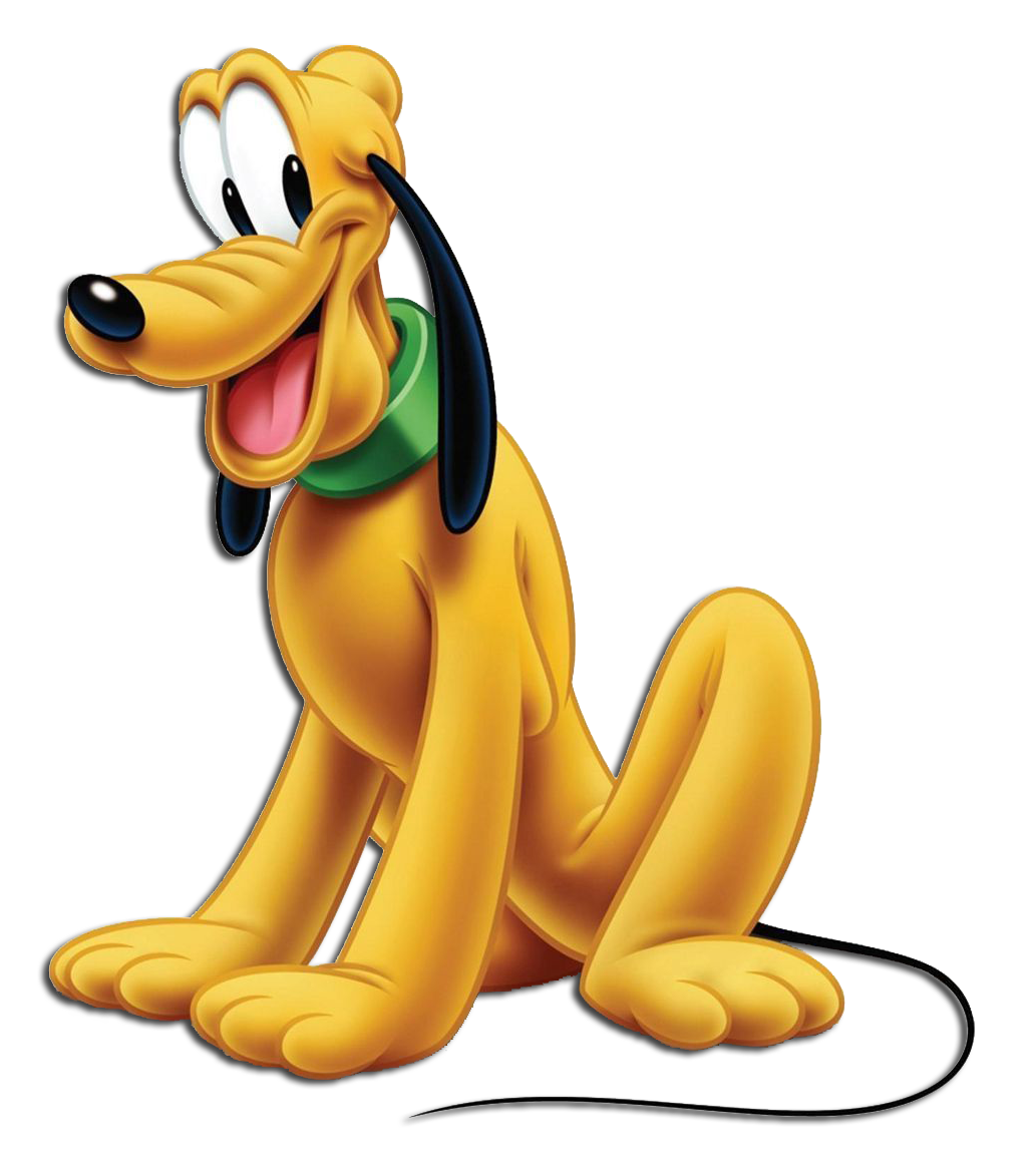 Disney Pluto Sitting Transparent Free PNG