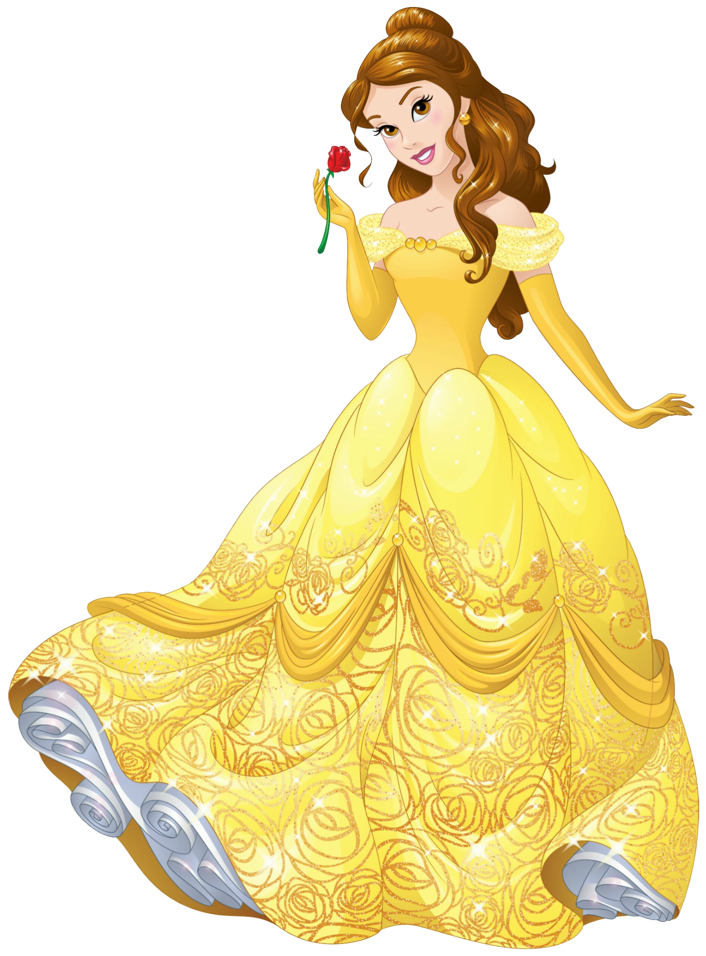 Disney Princesses Belle PNG HD Quality