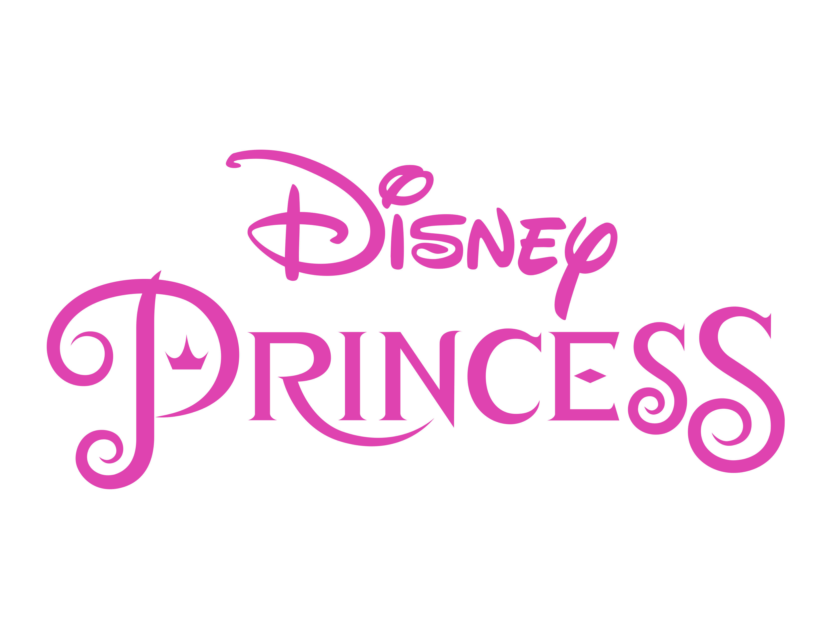 Disney Princesses Logo PNG Clipart Background