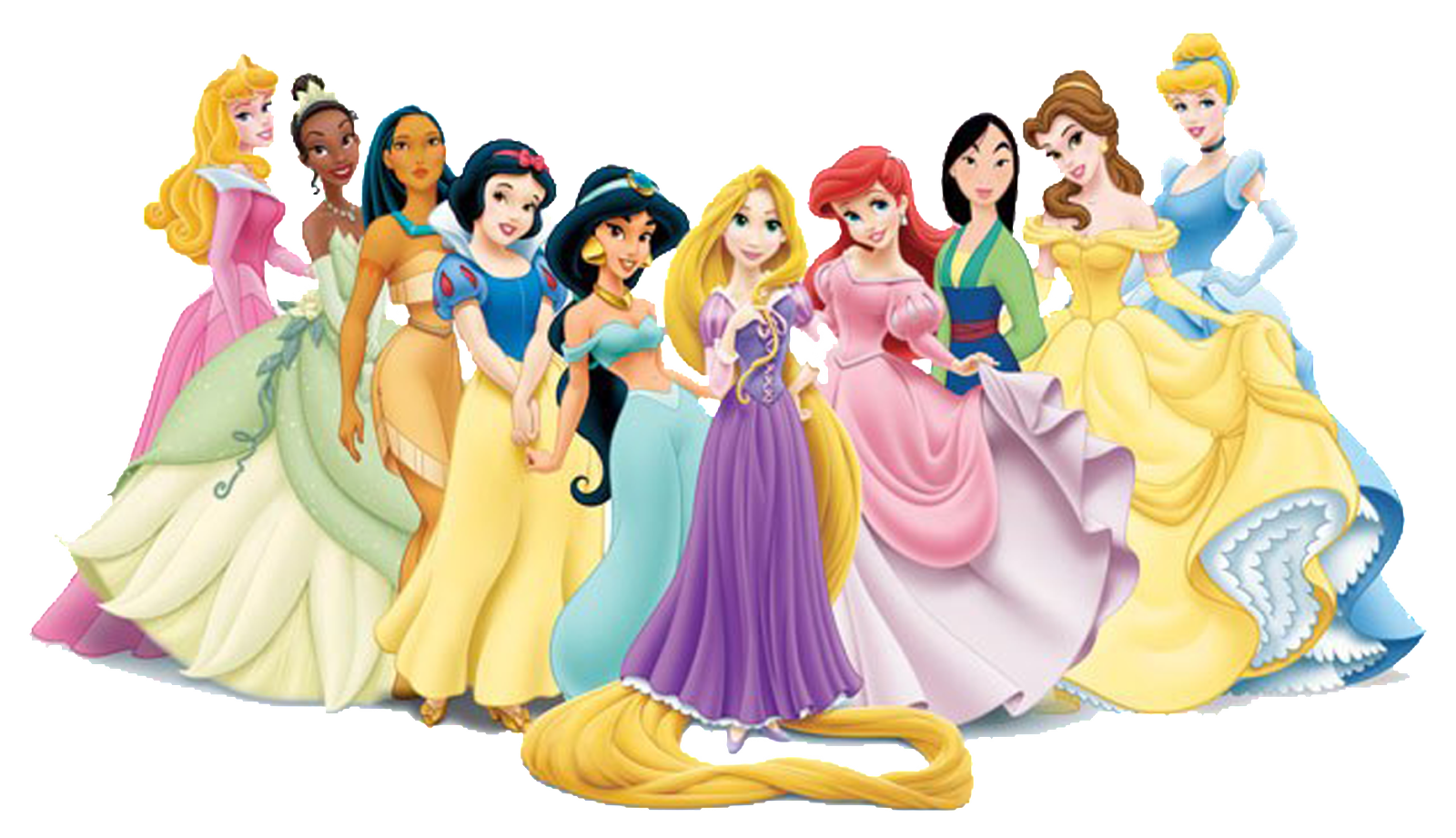 Disney Princesses No Background
