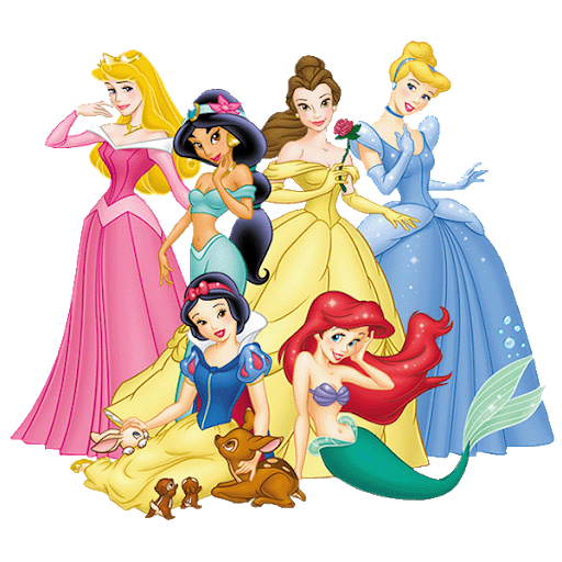 Disney Princesses Transparent PNG